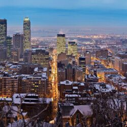 Montreal Panorama, Quebec widescreen wallpapers