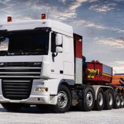 White Daf Truck Wallpapers Wallpapers