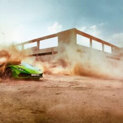 car, Dust, Lamborghini, Racing Wallpapers HD / Desktop and Mobile