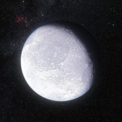Artist’s impression of the dwarf planet Eris