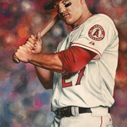 Mike Trout by agusgusart