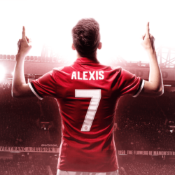 George on Twitter: .@Alexis Sanchez Manchester United Wallpapers