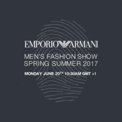 Emporio Armani Men SS17 Live Stream