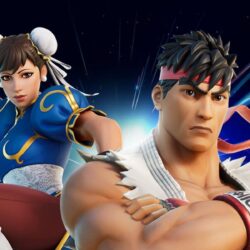 Street Fighter’s Ryu and Chun