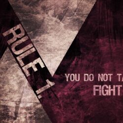 Download Wallpapers fight club, rule, you do not talk about