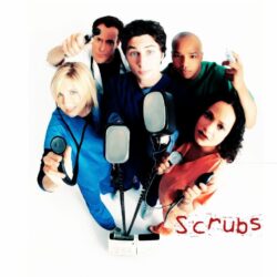 Scrubs Wallpaper, Cast Promo, JD Elliot