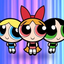 Powerpuff Girls Blossom and Bubbles