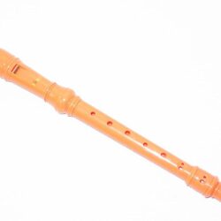 Woodnote Papaya Orange Soprano Recorder Flute: Musical
