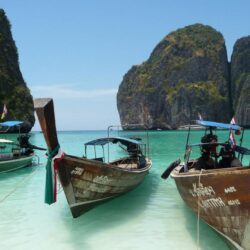 Backgrounds boats Bay in Phuket wallpapers and image