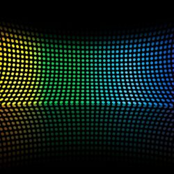 Colorful Curved Disco Light Image .