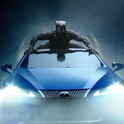 Wallpapers Lexus LC 500, Black Panther, HD, Movies,