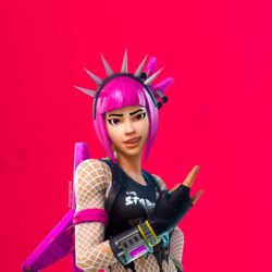 Download Fortnite Punk Girl Free Pure 4K Ultra HD Mobile Wallpapers