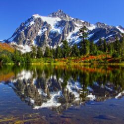 Washington state crystalline lakes landscapes mountains wallpapers