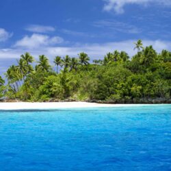 Beaches: Nuku Vavau Tonga Ocean Paradise Island Green Palms Beach