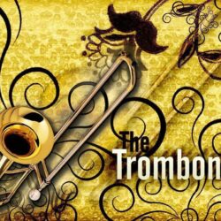 The Trombone Wallpaper Backgrounds 22531 HD Pictures