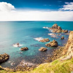 Rocky shorelines at Land’s End, Cornwall, United Kingdom ❤ 4K HD