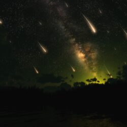 Meteor Shower ❤ 4K HD Desktop Wallpapers for 4K Ultra HD TV • Tablet