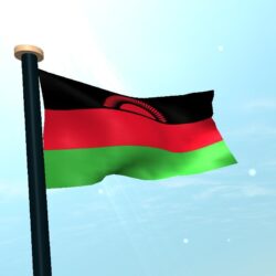 Malawi Flag 3D Free Wallpapers for Android