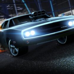 Wallpapers Dodge Charger, Fast & Furious, Rocket League, 4K, Games
