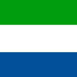 Photos Sierra Leone Flag Stripes