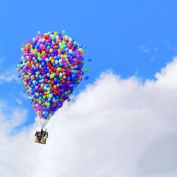 Up Wallpapers Pixar Cartoon Balloons Home