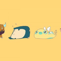 ScreenHeaven: Clefairy Pokemon Snorlax Tauros simple backgrounds