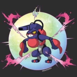 Pokemon Stellar Pearl: Mega Toxicroak by Diegotoon20