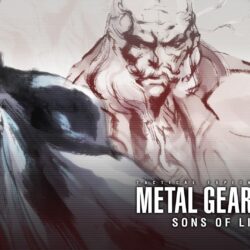 Metal Gear Solid 2: Sons of Liberty game wallpapers
