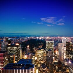 Wallpapers : Dallas, USA, night city, top view