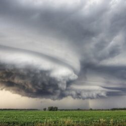 Supercell Tag wallpapers: Supercell North Dakota Grass Cloud Sky