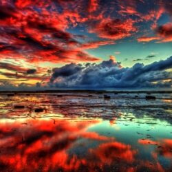 Wallpapers 4k Wallpapers Nature Red Clouds 4K
