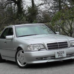 Used Brilliant Silver Met with Black Leather Mercedes C36 AMG For