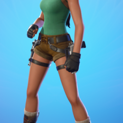 Lara Croft Fortnite wallpapers