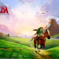 The Legend Of Zelda: Ocarina Of Time 3d HD desktop wallpapers