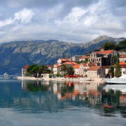Pictures Perast Montenegro Sea Coast Cities Houses