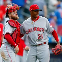 The Minnesota Twins are interested in Raisel Iglesias