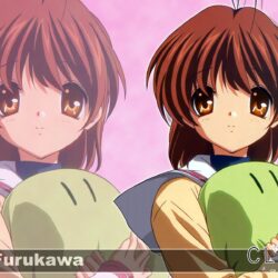Download wallpapers from anime Clannad with tags: Nagisa Furukawa