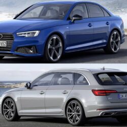 2019 Audi A4 Saloon, Avant unveiled in Europe with discreet changes