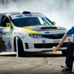 Wallpapers Ken Block Subaru Impreza Wrx Sti Auto Car