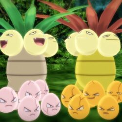 MMD PK Exeggcute and Exeggutor DL by 2234083174