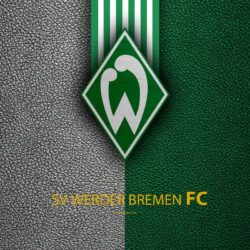 Download wallpapers SV Werder Bremen FC, 4k, German football club
