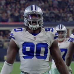 Blue Star on Twitter: Supremely confident DeMarcus Lawrence is