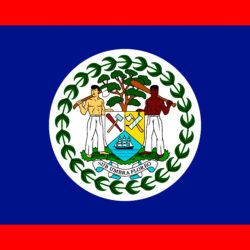 Belize Flag HD Wallpaper, Backgrounds Image