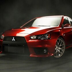 Mitsubishi Lancer Evolution X Red HD Wallpapers ~ Mitsubishi Car