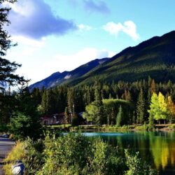 Download Wallpapers Canada, Banff national park, Nature