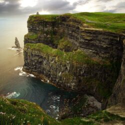 Earth Coastline Earth Coast Ireland Rock Cliff Ocean Sea Cliffs Of