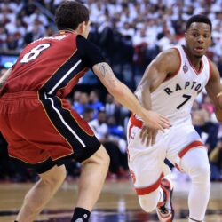 Kyle Lowry’s 35 points against Heat send Raptors into East finals