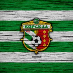 Download wallpapers Vorskla Poltava FC, 4k, UPL, logo, soccer