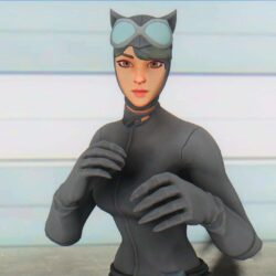 Fortnite Catwoman Comic Book Outfit SET V2 for GTA San Andreas