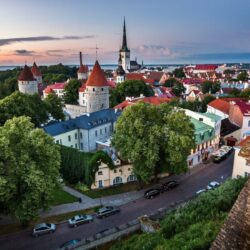 Tallinn Estonia Old Town Wallpapers HD Download Desktop
